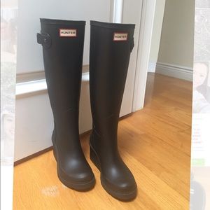 Hunter rain boots